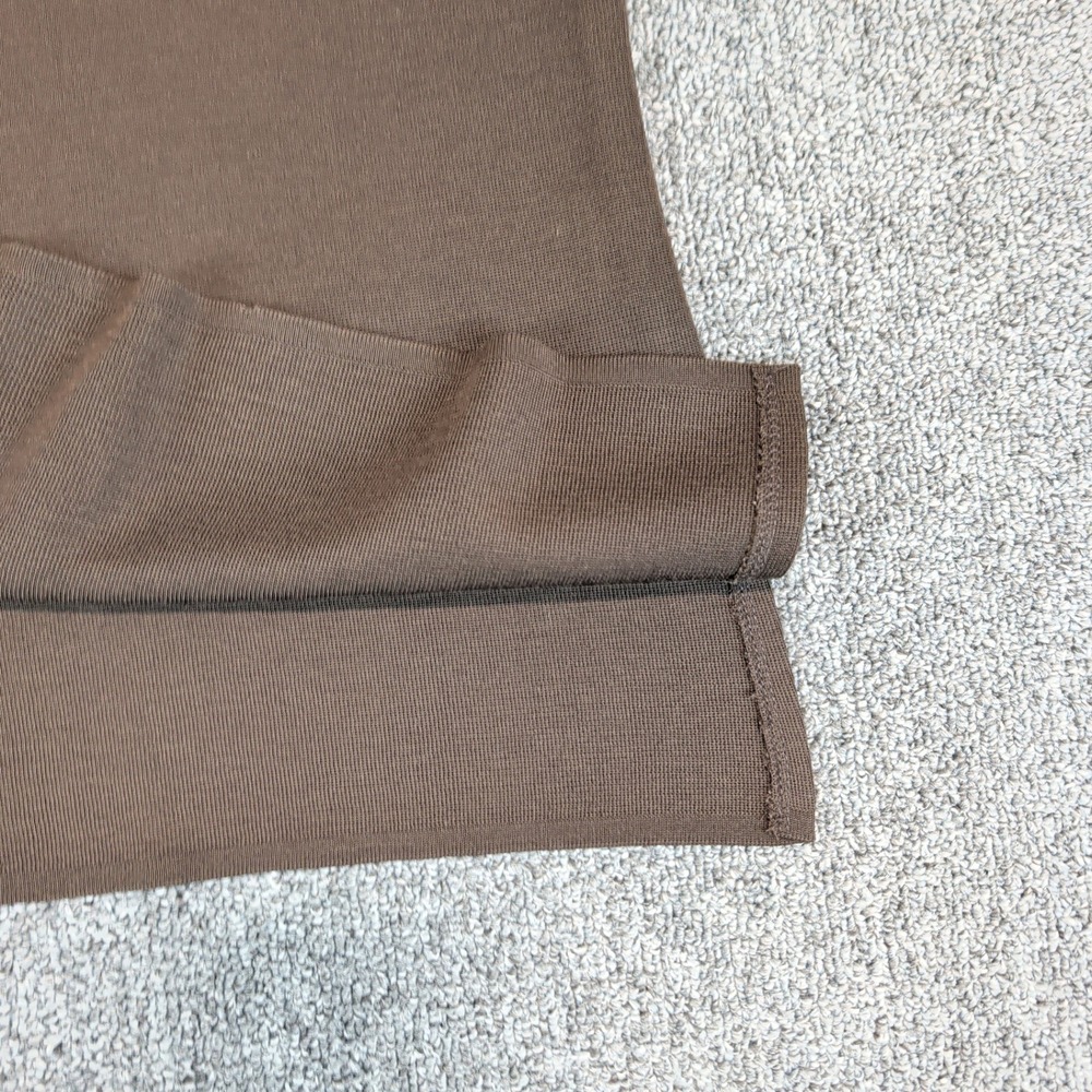 Misook Vintage Knit Shell Tank Top Women S Brown Office Quiet Luxury Sleeveless - Picture 2 of 8